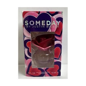 저스틴 비버 SOMEDAY 여성 향수 EDP 스프레이 0.5액량 온스 15ml 894783, 1개