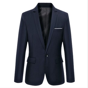 남성 싱글 블레이져 자켓 슬림 봄가을 men's suit coat 하늘비즈 A31 C664P375