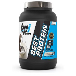 BPI 스포츠 베스트 프로틴 952g 쿠키 앤 크림 BPI Spots Best Potein 100% Whey Potein Blend, 1개