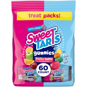 SweeTARTS 츄이 퓨전 캔디 과일 펀치 메들리 9온스, 1개