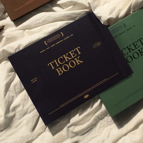 [비온뒤] 비온뒤 TICKET BOOK, 블랙, 색상:블랙