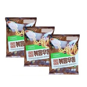 풀무원 아빠가 만들어도 맛있는 볶음우동, 3개, 193g