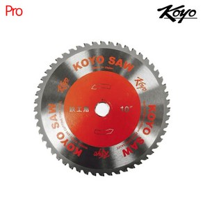 [KOYO] STEEL-255 / 코요 금속용 원형톱날 10인치 255mm 52날, 1개