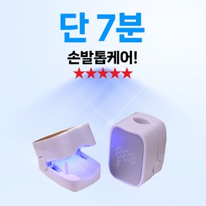 [MJ-Item] TV홈쇼핑 하루 딱 7분이면 OK 닥터레이저 손발톱관리기 침투력 지속적 살균력 LED 첨단 레이저 블루레이저 적외선레이저, 1세트