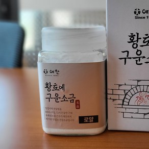 예찬 황토에 72시간 구운소금 깨끗한 로얄소금, 300g, 1개