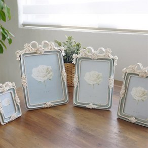 빈티지 로즈리본 액자 4SIZE 2X3 소품액자 거실벽인테리어
