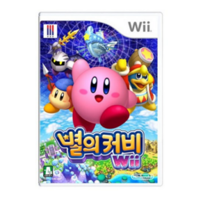 닌텐도 Wii 별의 커비 한국 정발 중고품