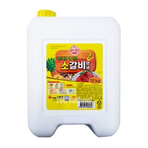 오뚜기 소갈비큰양념 10kg, 1개