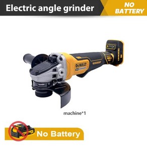 Dewalt 브러시리스 앵글 연마기 무선 커팅 머신 임팩트 폴리셔 20V 배터리용 DCG406 125mm 9000RPM