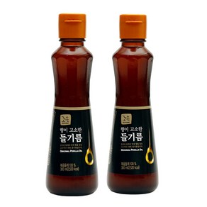 청양식품 꼬손 향이 고소한 들기름 300ml x (2), 2개