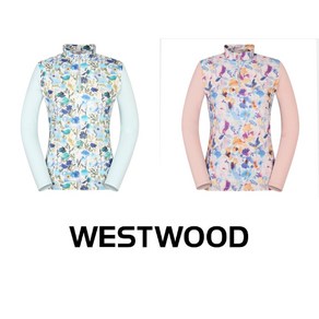 웨스트우드 WESTWOOD 여성 봄 꽃 프린트 기능성 집업티 N1/306