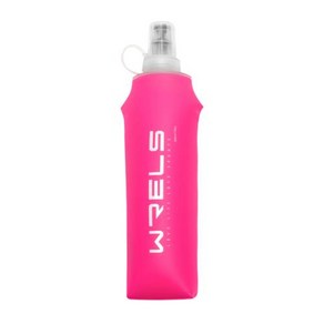 소프트플라스크 WRELS TPU 접이식 물병 등산 소프트 플라스크 블루 스포츠 물 가방 BPA 프리, 5) pink-500ml, 1개