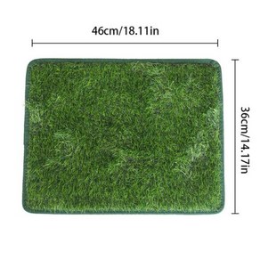 애완동물 훈련용 시뮬레이션 잔디 실내 변기 인공 매트 애완동물 용품 개 러그 잔디 잔디 패드, 1개