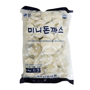 대용량 냉동 미니 돈까스(아이스박스포함), 1개, 1kg