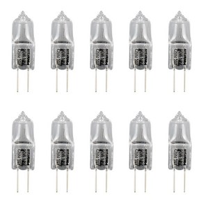실바니아 핀할로겐 핀램프 JC 12V 20W G4 64425 주방후드전구, 10개
