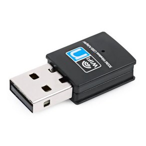 300Mbps 무선 네트워크 카드 USB 와이파이 어댑터 2.4G 와이파이 어댑터 와이파이 LAN 카드 USB 2.0 동글 노트북 윈도우 7 8 10 11, 1) 300Mbps, 1개