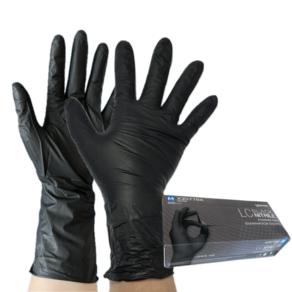 손목긴 니트릴 위생장갑 100매 Long Cuff Nitrile Glove