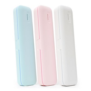 충전형 UV 자외선 휴대용 칫솔살균기 소독기 -Made In KOREA! 칫솔케이스 칫솔관리 살균 [ TS-500L ], 블루, 1개