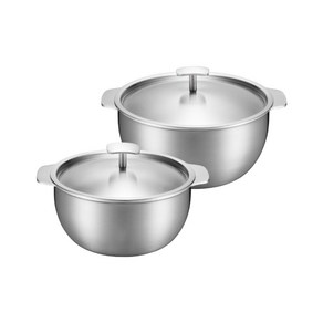 [코스트코] 쿡에버 뚝배기 2종 세트 16cm + 18cm 673457, 1개