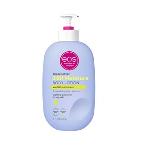 Eos 시어 베터 바디 로션 바닐라 캐시미어 473ml, 1개