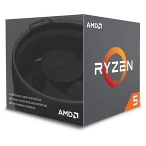 AMD 레이스 스텔스 쿨러가 탑재된 RYZEN 5 2600 프로세서 YD2600BBAFBOX 단일옵션 B07B41WS48, 단일옵션／단일옵션