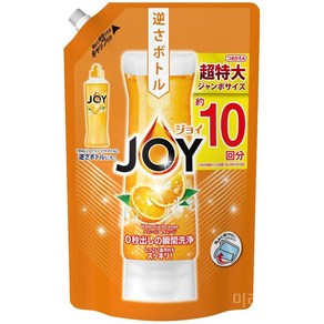 JOY 컴팩트 식기용 주방세제 발렌시아 오렌지향 리필 대용량 1445mL