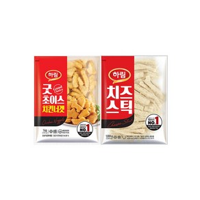 하림 굿초이스치킨너겟 1kg+치즈스틱 1kg, 1개, 1kg