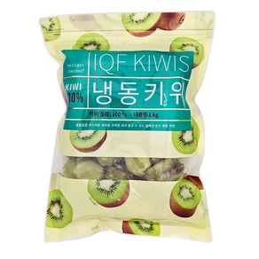 솜 냉동 그린키위 홀 1kg /칠레산, 2개