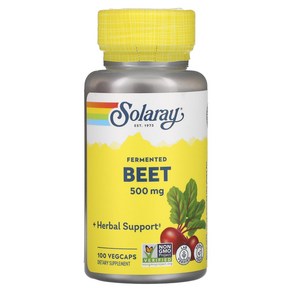 솔라레이 발효 비트 500mg 100정 비트뿌리 Beet 레드 슈퍼푸드