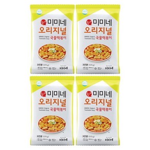 미미네 오리지널 국물떡볶이 570G x 4봉 (12인분), 4개