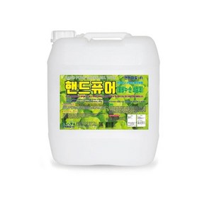 산케미칼 핸드퓨어 18.75L 말통 손세정제 핸드크린 물비누 핸드폼 액체비누 리필, 1개