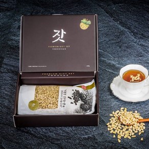 가평잣 백잣 황잣 500g 600g 잣 선물세트, 황잣 500g (선물세트), 1개