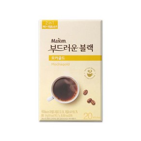 동서 맥심 모카골드 부드러운 블랙믹스 2.7gX20T 식품 > 커피/차 커피 커피믹스 일반커피믹스, 2.7g, 20개입, 1개