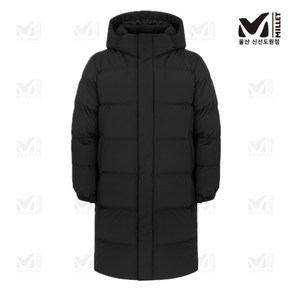 밀레 MILLET 24FW 겨울 블랙 구스 벤치파카 MITWD47116 (RDS인증 구스 롱패딩 출고가 449 000원)