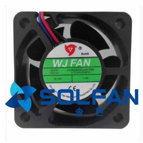 솔팬 WJB2402024H-F80 DC24V FAN DC팬 40mm 사이즈 / WJ팬 / 40MM X 20MM 사이즈 / 8000RPM / MADE IN CHINA, 1개