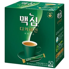 동서 맥심 디카페인 커피믹스 50T, 1개, 50개