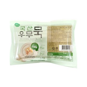 맑은물에 국산 우무묵 340g, 3개