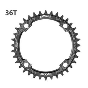 크랭크 부품 호환 DECKAS 120BCD 36T/38/40/42/44T 산악 자전거 스프로킷 MTB 플레이트 BCD 120mm 체인 링에 적합, 1개