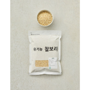 그린하베스트 국산 유기농 찰보리, 1kg, 1개