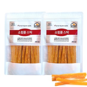 멍도락 국내수제간식 소힘줄스틱 소힘줄 100% 치아치석관리 스트레스해소 도움 강아지껌