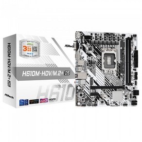 ASRock ASRock H610M-HDV/M.2+ D5, 1개