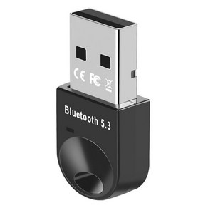 LEPOID 블루투스 어댑터 USB 동글, 블랙, LE06, 1개