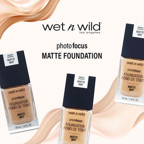 Wet n' Wild (E364C) 웻앤와일드 포토 포커스 파운데이션 Photo Focus Foundation, 1개