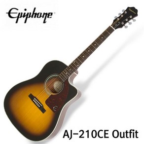 [프리버드] 에피폰 통기타 AJ-210CE 아웃핏 Sunbust, 단품, 1개