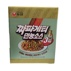 [코스트코] 농심 짜파게티 만능소스 280G x 3입 짜장소스 /상온식품, 3개