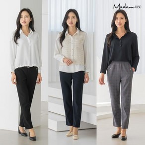 마담4060클래씨블라우스 [마담4060] 보들 텐션팬츠 3종