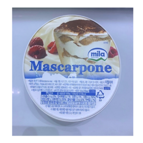 mila Mascapone 밀라 마스카포네 치즈 크림 이탈리아 생치즈, 1개, 500g