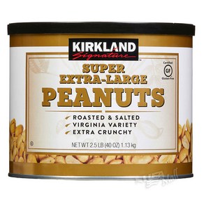 커클랜드 초 대형 땅콩 KIRKLAND PEANUTS, 1.13kg, 1개