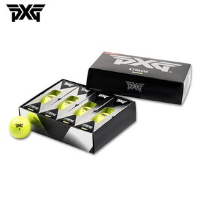 [PXG 카네 정품] 2025년 익스트림 투어 골프공(Yellow), 1개입, 단품, 1개