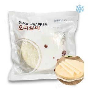 터보마켓 중국식품 랜시 베이징덕 오리쌈피 오리구이 오리쌈 전용 면피, 600g, 12개